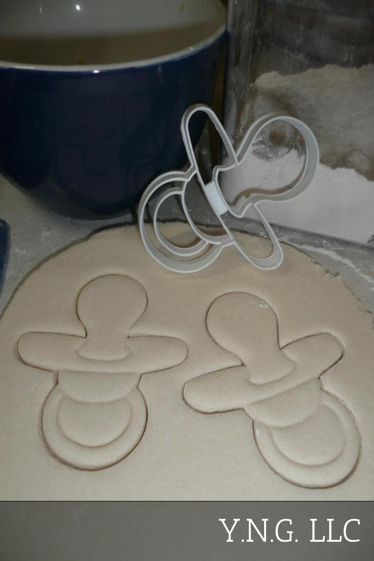 Baby Shower Theme Rattle Pacifier Onesie Set Of 8 Cookie Cutters USA PR1257