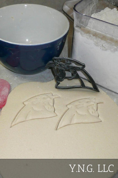 Carolina Panthers NFL Football Logo Set Of 4 Cookie Cutters USA PR1141