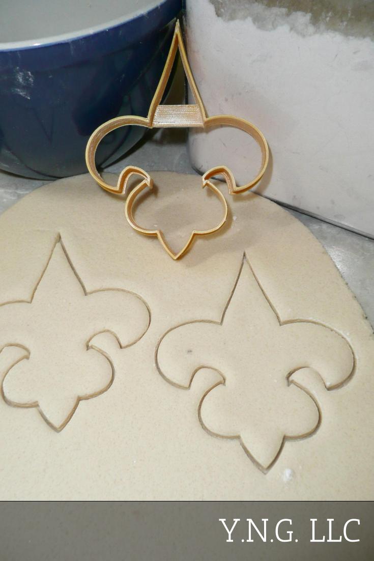 New Orleans Saints NFL Football Logo Set Of 4 Cookie Cutters USA PR1125