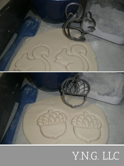 Squirrel and Nut Scrat Ice Age Movie Set of 2 Cookie Cutter USA PR1490