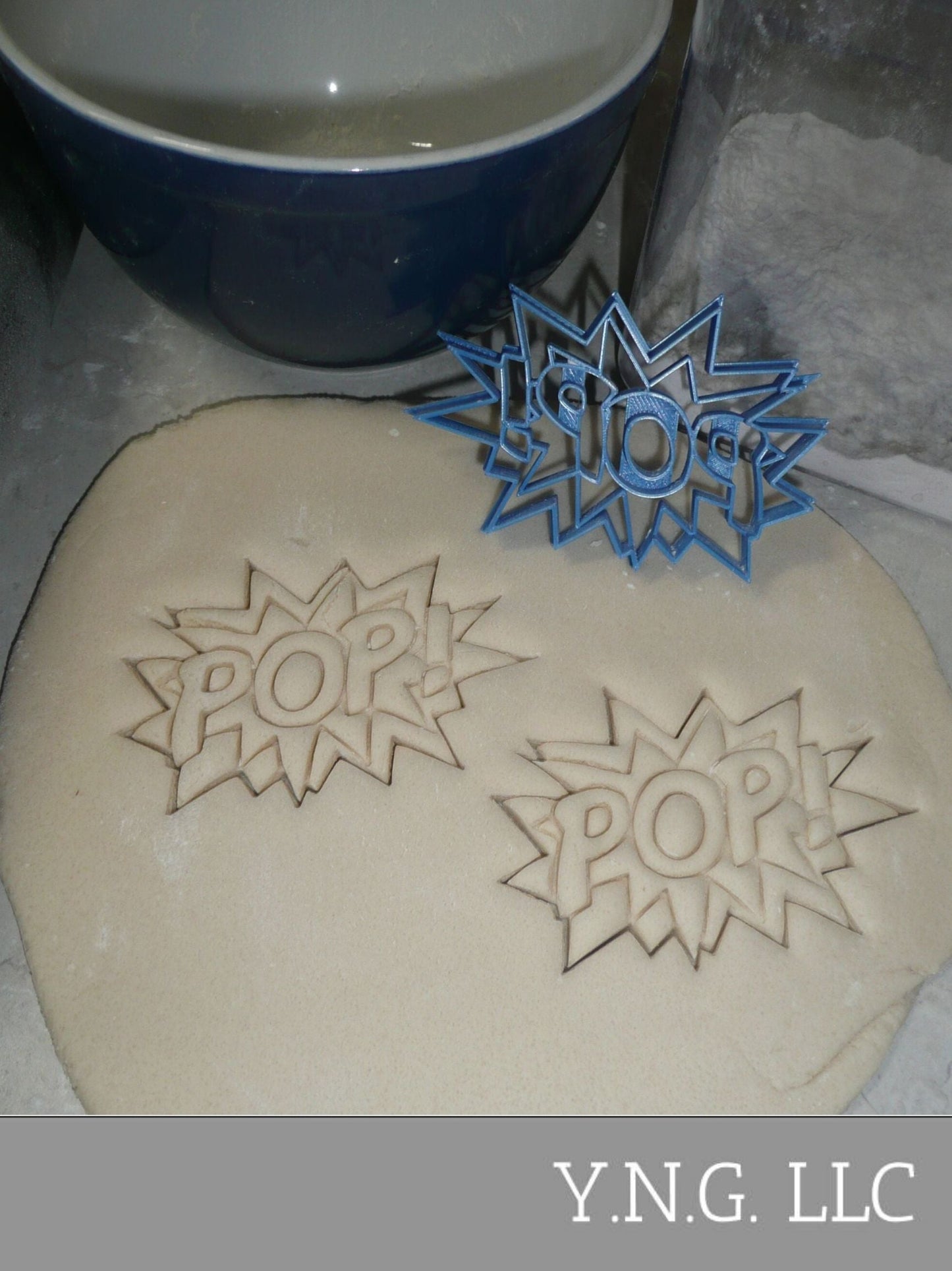 Pop Sign Quote Superhero Comic Book Movie Cookie Cutter Made in USA PR3199