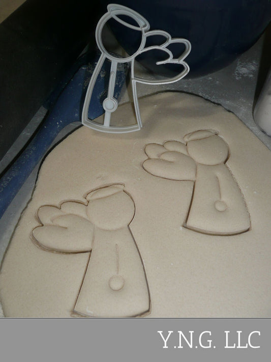 Angel with Detail Guardian Christmas Cookie Cutter USA PR2302