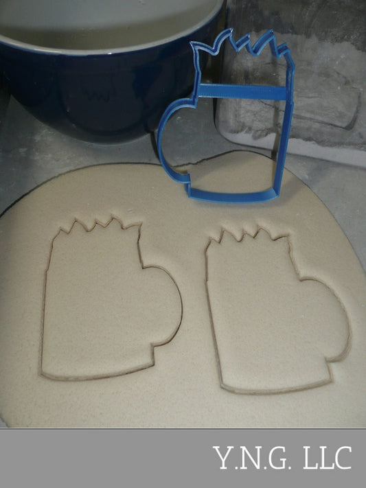 Birthday Mug Outline Cup Celebration Candles Cookie Cutter USA PR3365