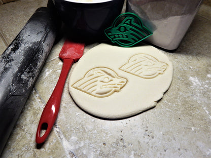 University Of Alaska Seawolves Seawolf Cookie Cutter Made in USA PR2311