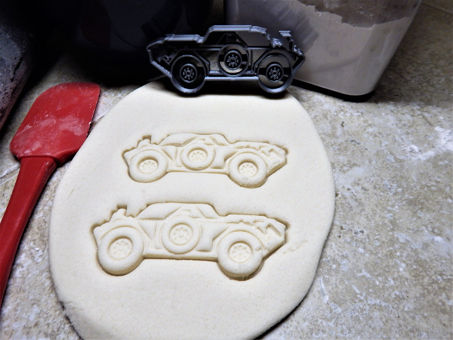 Armored Car Tank Military Humvee Cookie Cutter 3D Printed USA PR2323