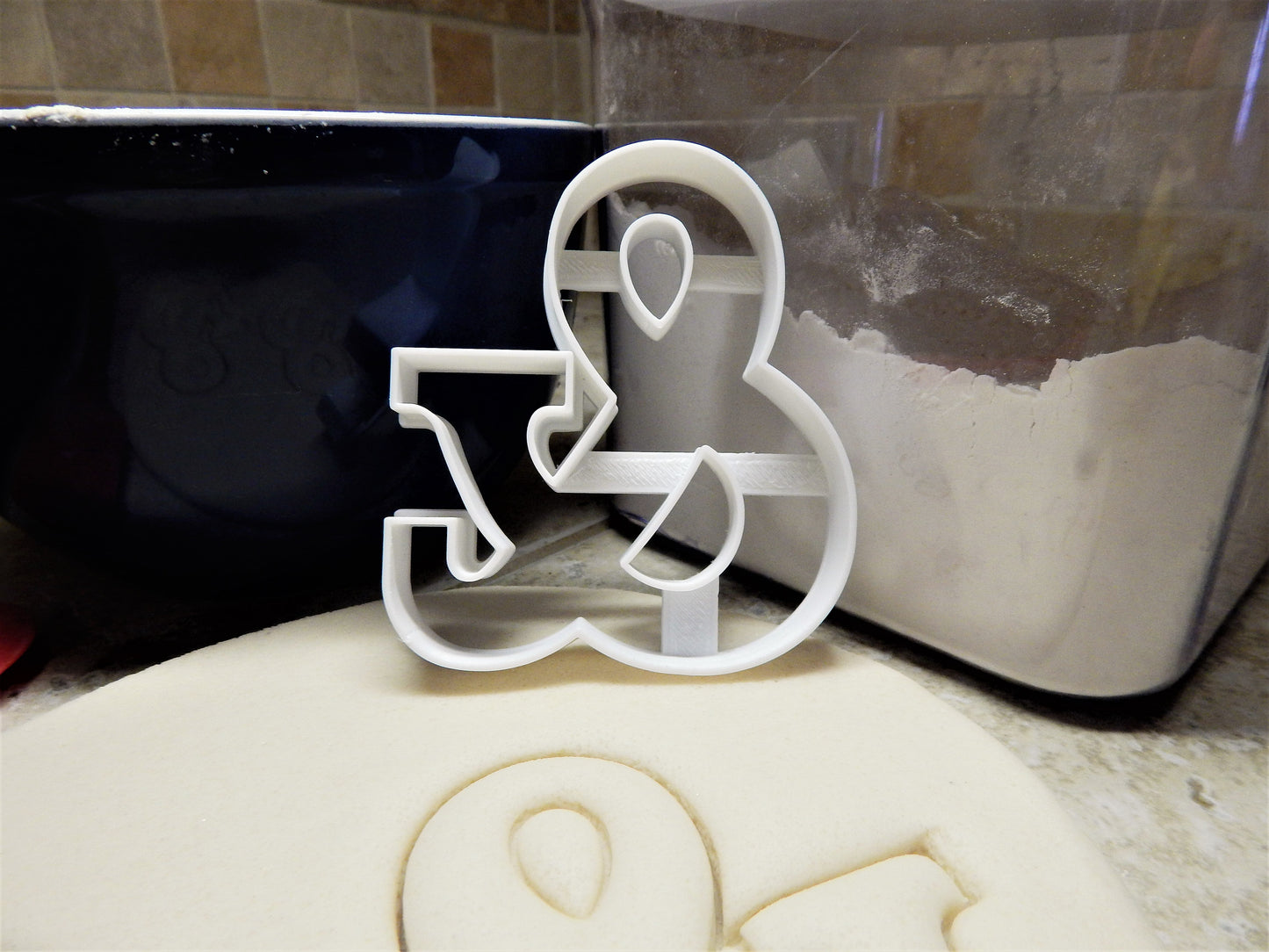 And Ampersand Symbol & Mark Latin Sign Cookie Cutter 3D Printed USA PR2266