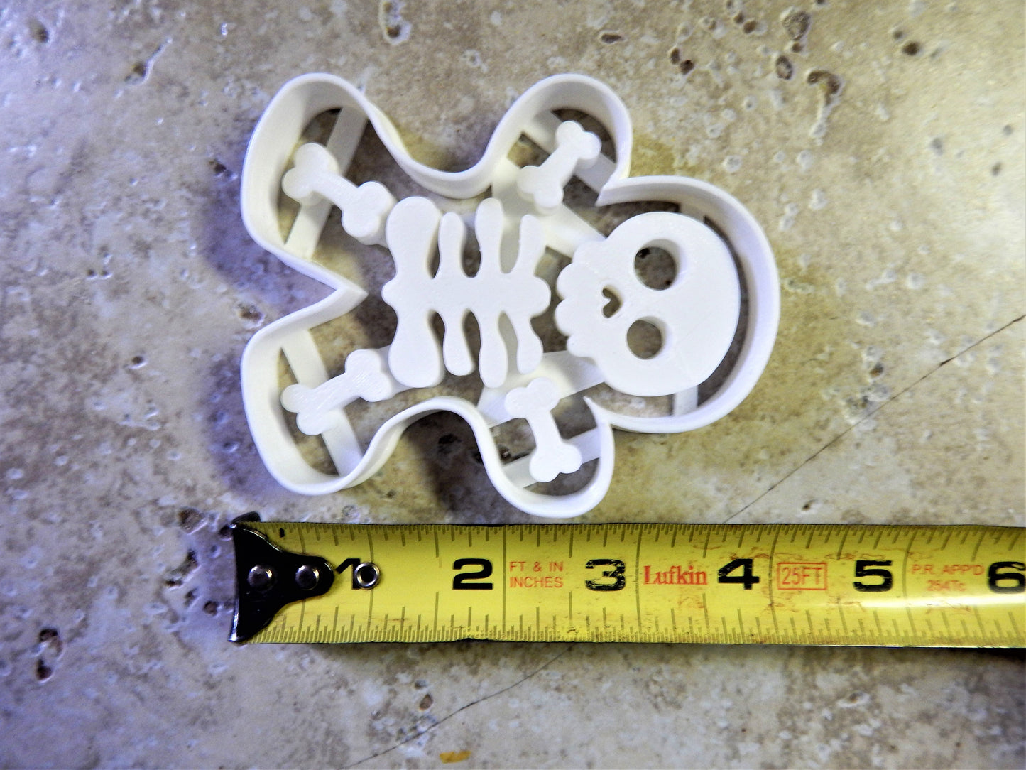 Gingerbread Skeleton Man Body Bone Bones Halloween Party Cookie Cutter USA PR113