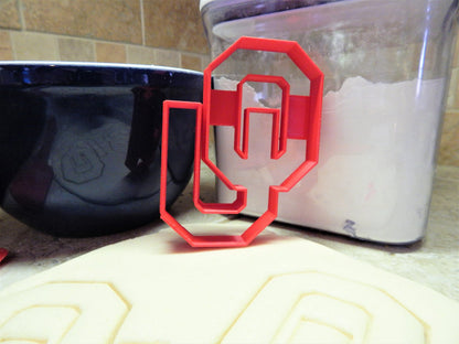 University Of Oklahoma Sooners OU Cookie Cutter 3D Printed Made In USA PR2272