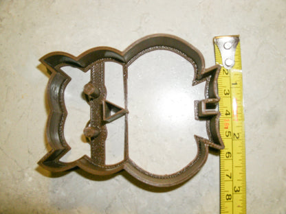 Owl Noctural Night Bird Symbol Wisdom Cookie Cutter Made In USA PR287