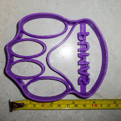 Saint Josephs College SJC Puma Paw Cookie Cutter Made in USA PR313