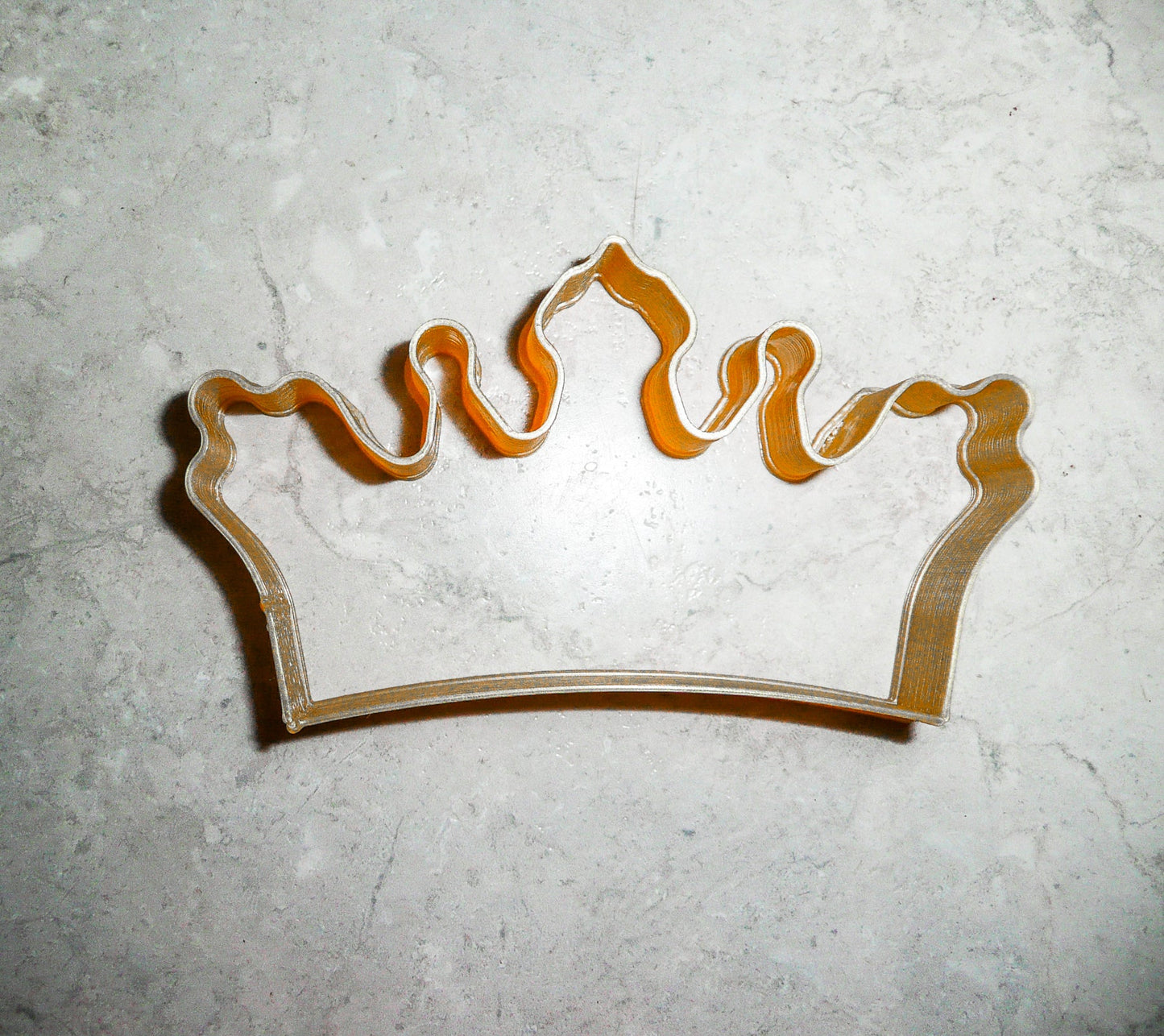 6x Tiara Crown Princess Fondant Cutter Cupcake Topper 1.75 IN USA FD378
