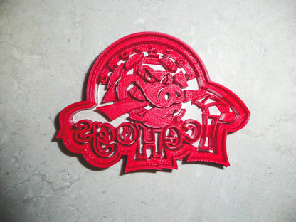 Rockford IceHogs Hockey Team Mascot Cookie Cutter Made in USA PR917