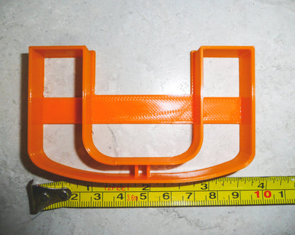 University Of Miami Hurricanes U Letter Football Cookie Cutter Made In USA PR926