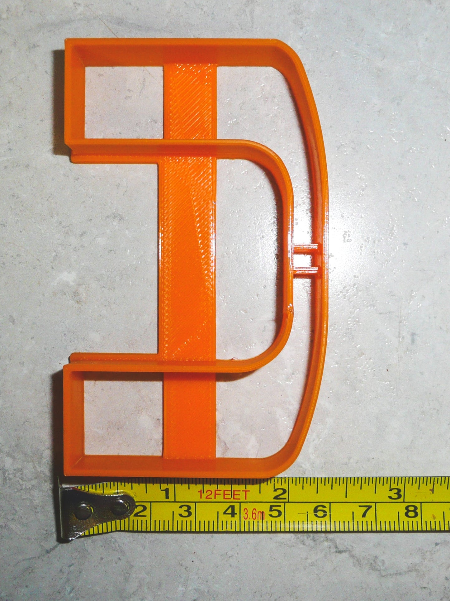 University Of Miami Hurricanes U Letter Football Cookie Cutter Made In USA PR926