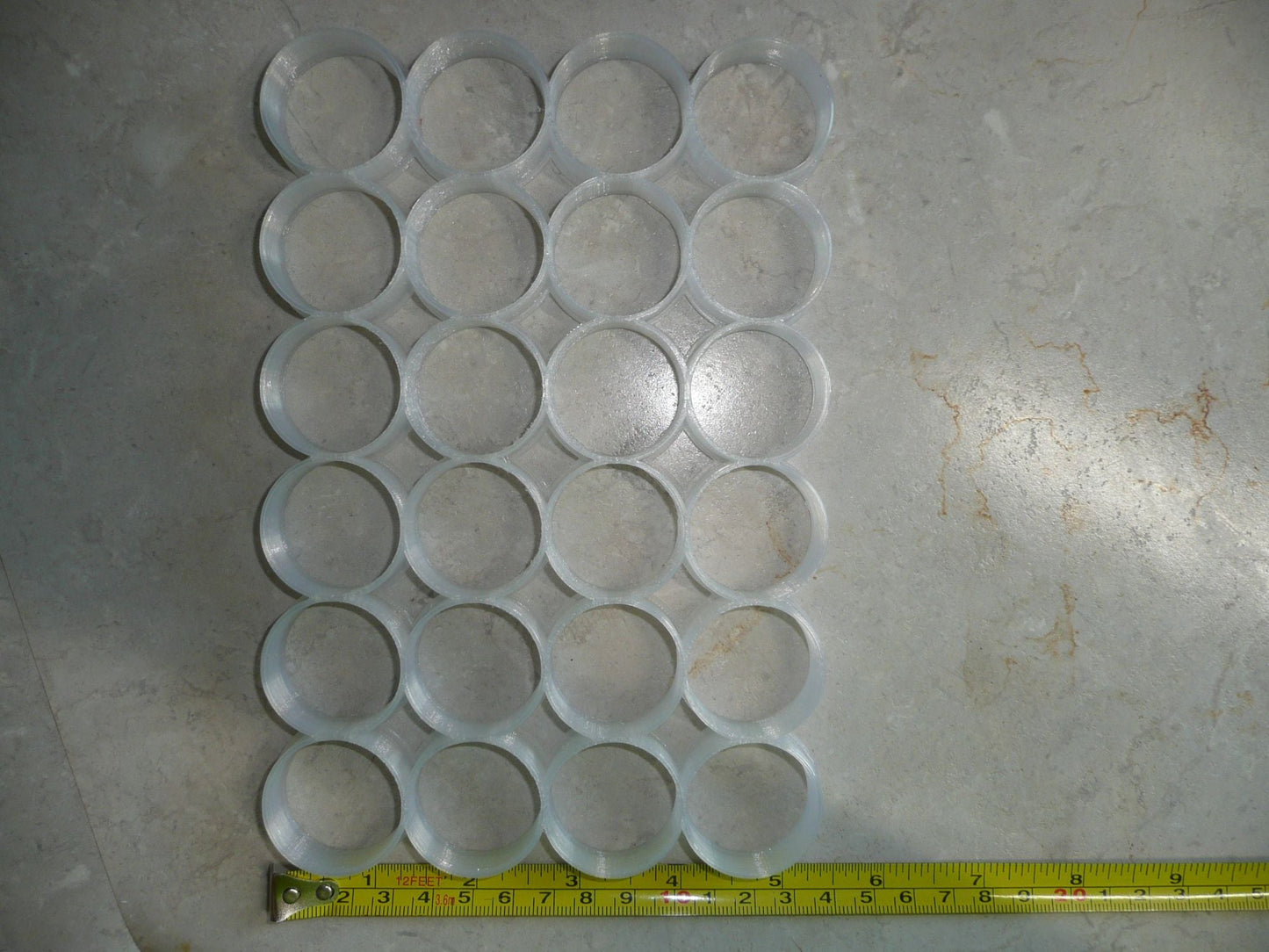 24 Circle Grid 1.25 Inch Each Communion Wafer Cookie Cutter USA PR2895