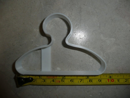 Clothes Hanger Outline Clothing Fashion Bridal Shower Cookie Cutter USA PR2620