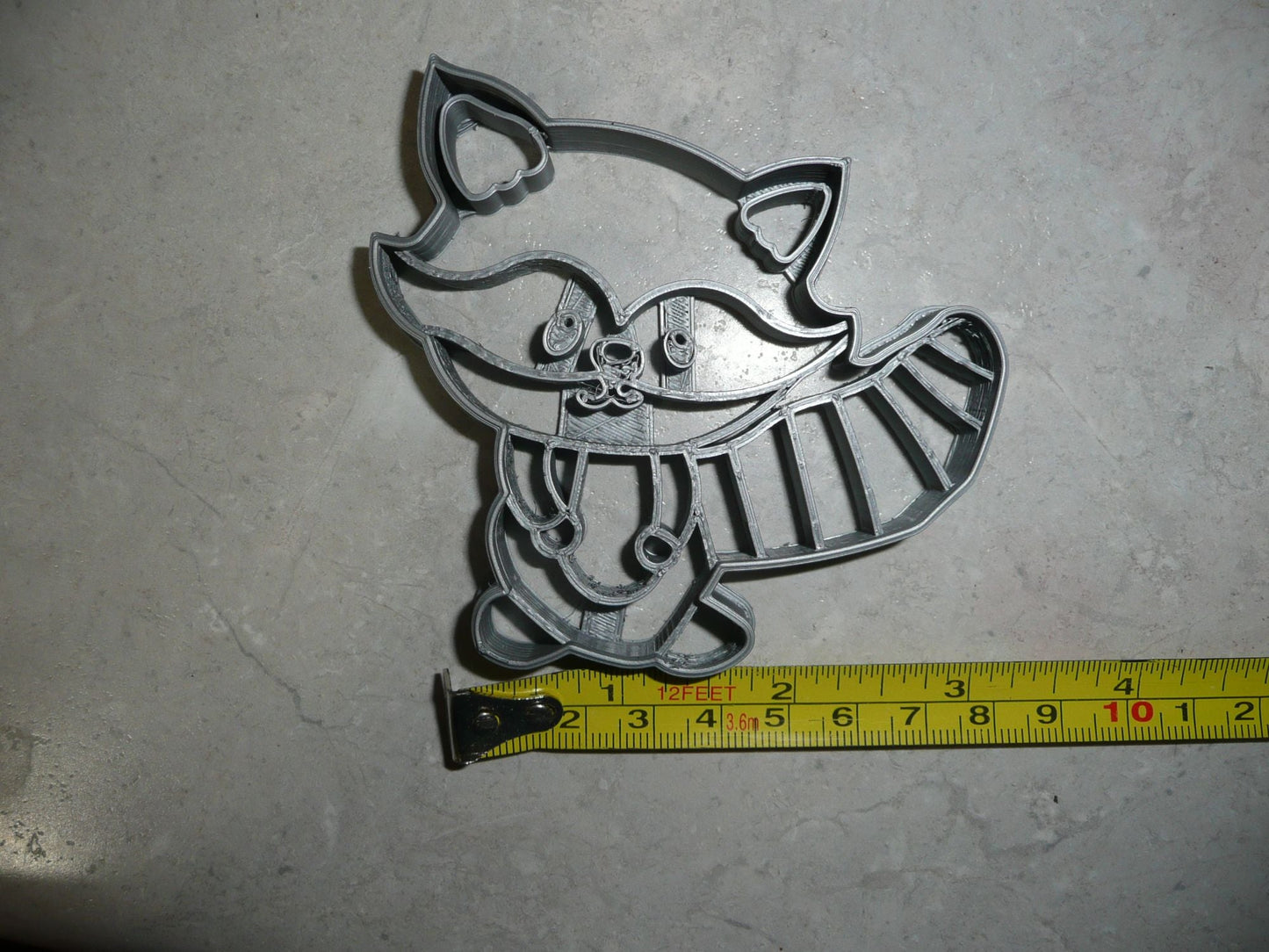Baby Raccoon Cub Woods Forest Woodland Animal Cookie Cutter Made In USA PR2533