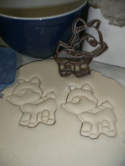 Woodland Creatures Forest Animals Baby Shower Set of 10 Cookie Cutters USA PR1429
