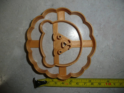 Lion Detailed Face Zoo Animal African Safari Cookie Cutter Made In USA PR2622