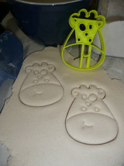 Cutesy Animal Face Zoo Safari Set of 5 Cookie Cutters USA PR1460