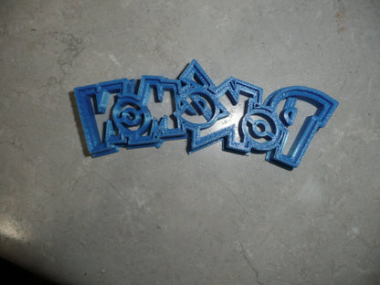 Pokemon Word Video Game Cookie Cutter Made In USA PR331