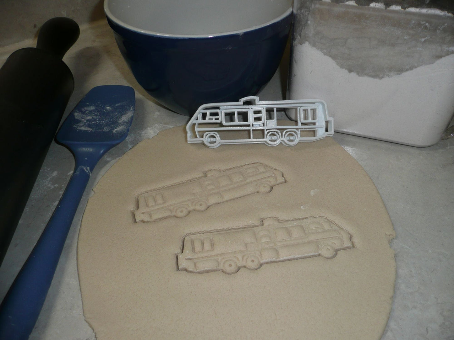 RV Trailer Travel Motorhome Life Camping Set Of 7 Cookie Cutters USA PR1333