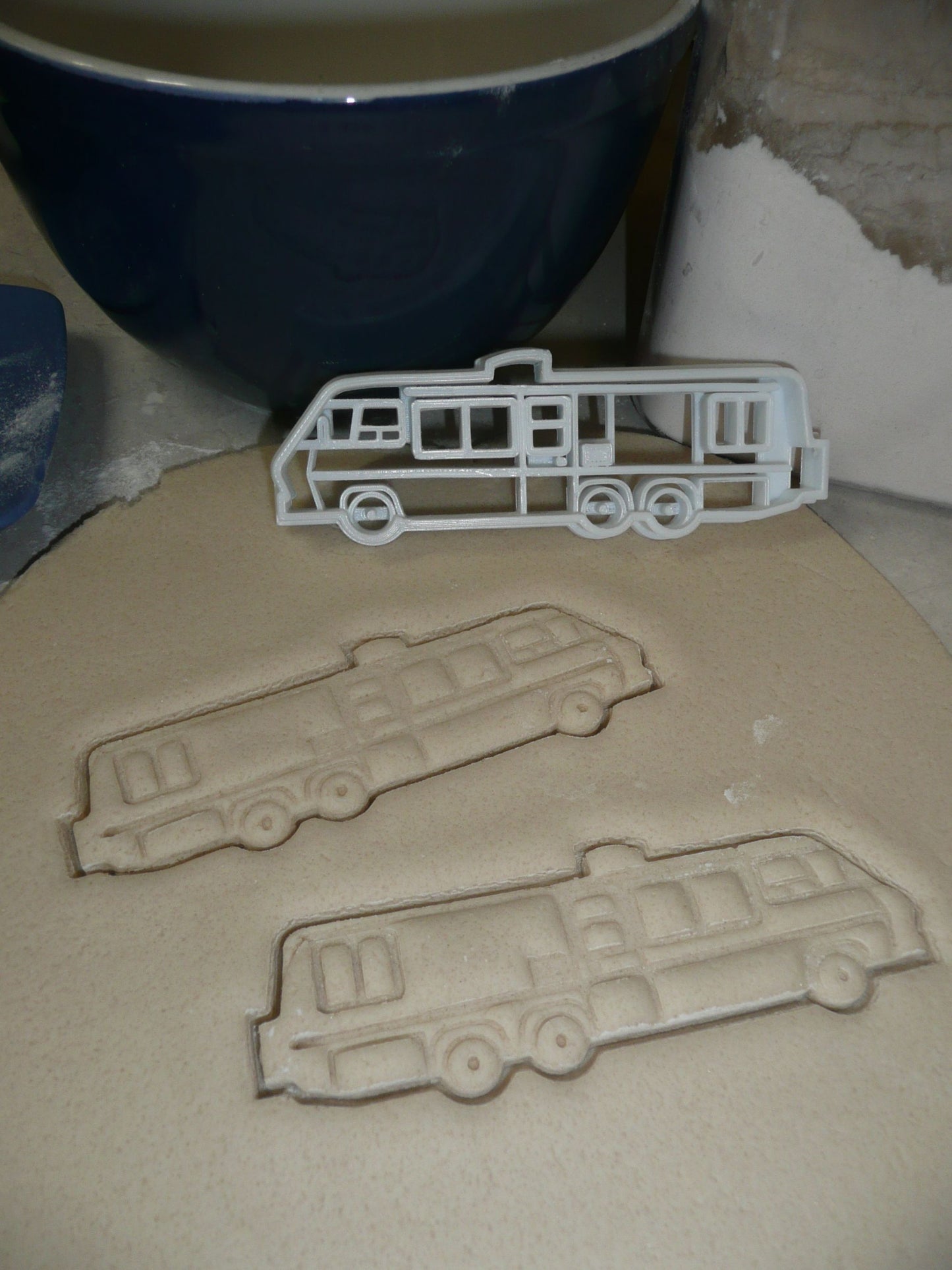 Motorhome Motor Home RV Recreational Vehicle Camping Cookie Cutter USA PR2669