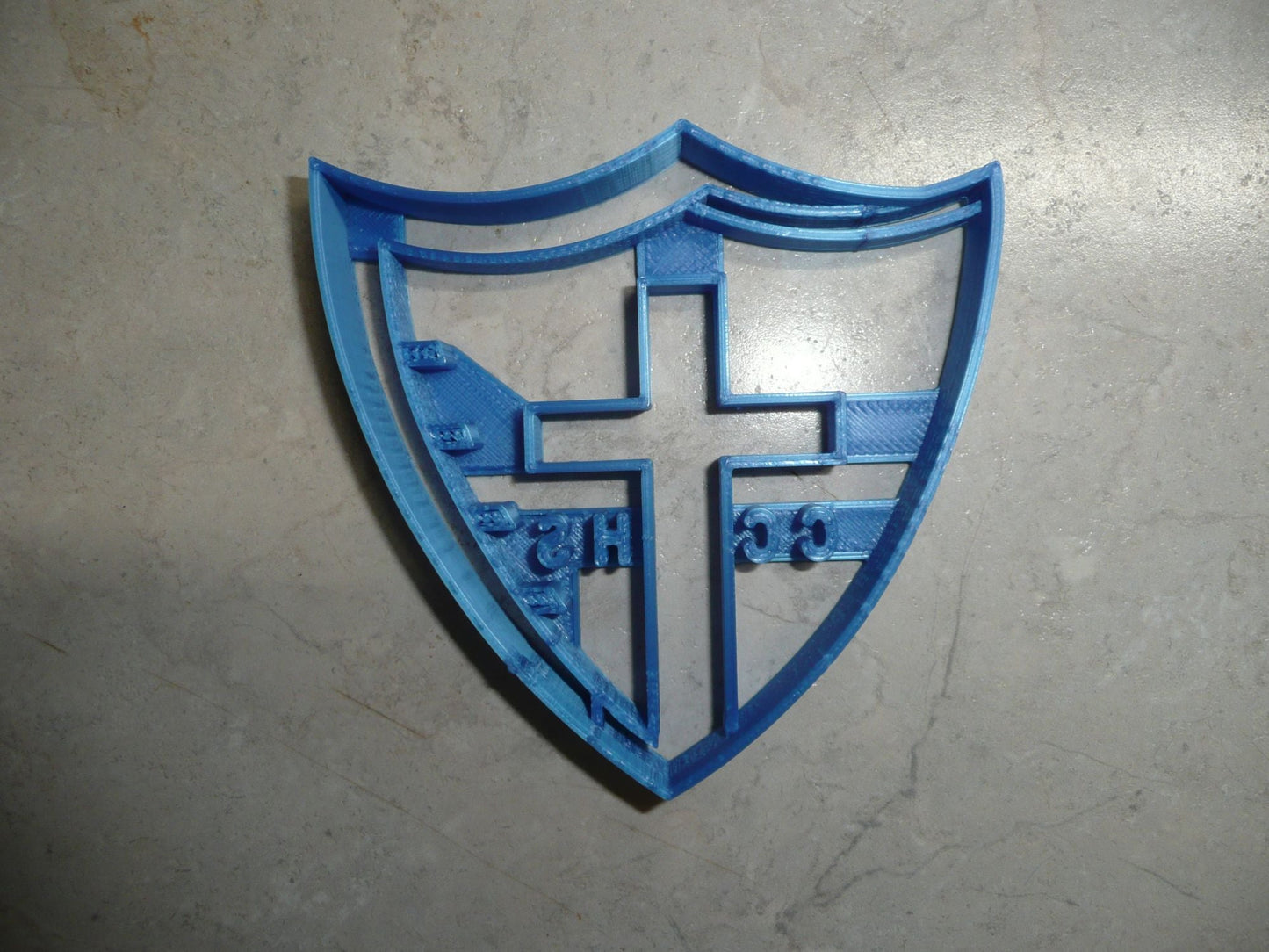 Covenant Christian High School Indiana Shield Cross Cookie Cutter USA PR2721