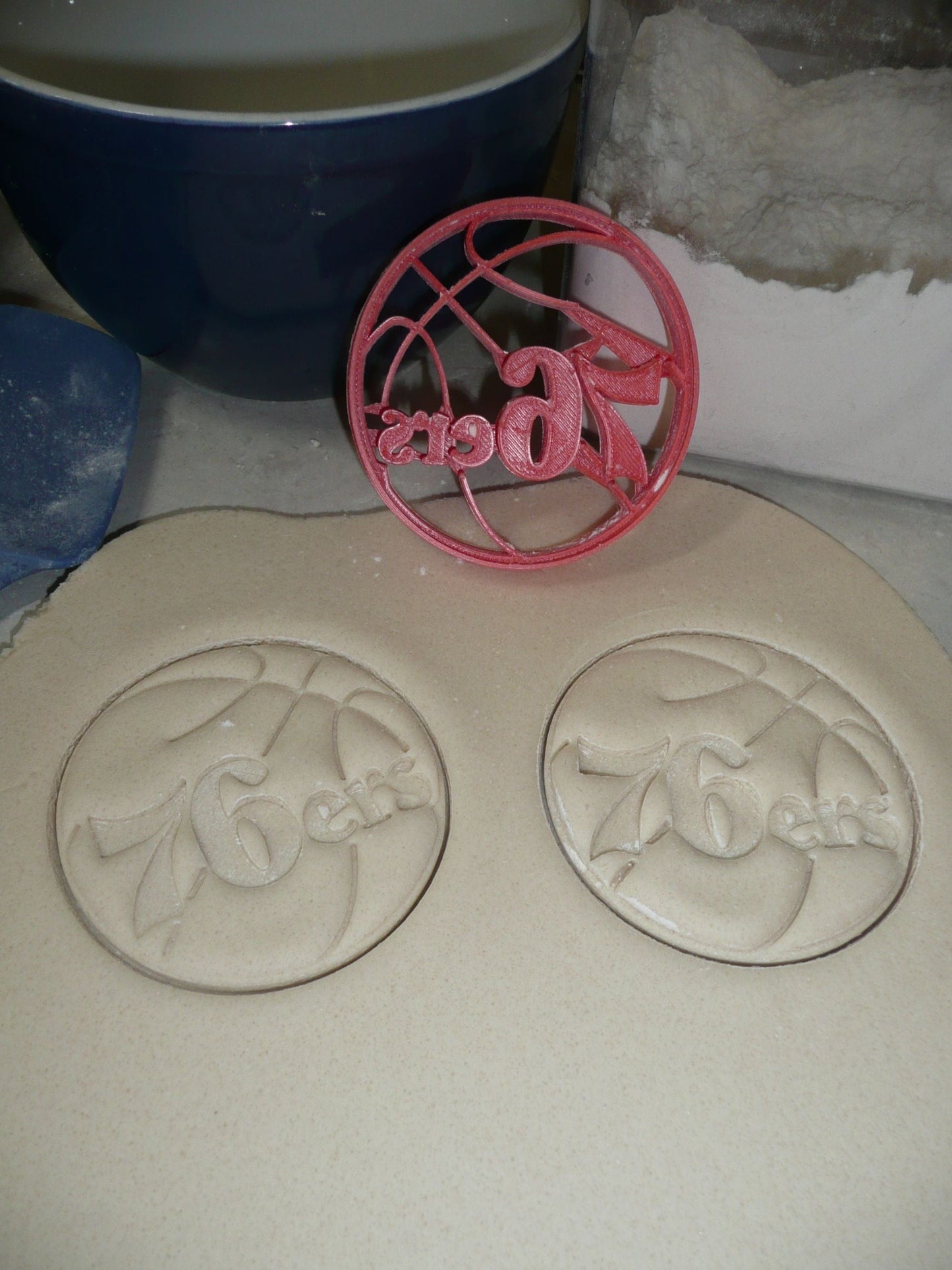 Philadelphia 76ers Basketball Team Sports Athletics Cookie Cutter USA PR2748