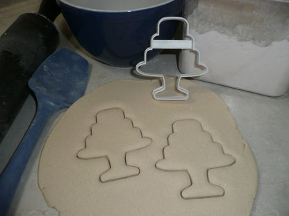 Tiered Cake On Stand Pedestal Bridal Shower Birthday Cookie Cutter USA PR2843