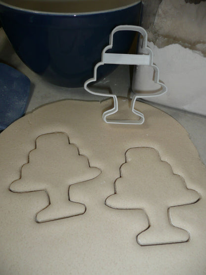 Tiered Cake On Stand Pedestal Bridal Shower Birthday Cookie Cutter USA PR2843