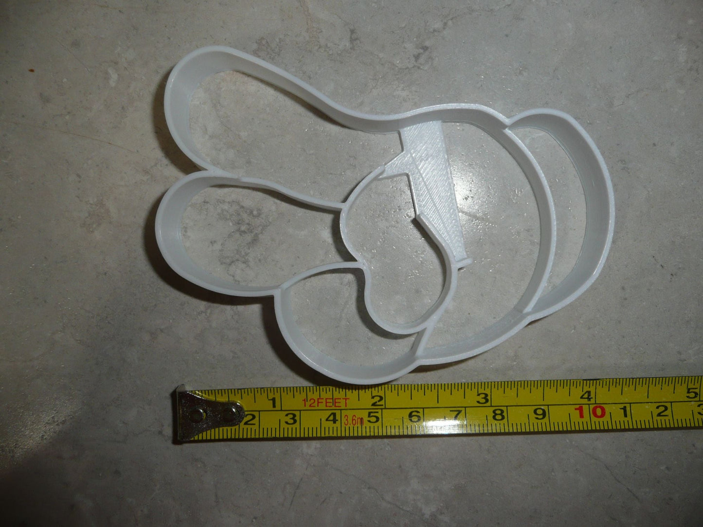 Mickey Mouse Glove Number 2 Second Birthday Cookie Cutter Made In USA PR2877