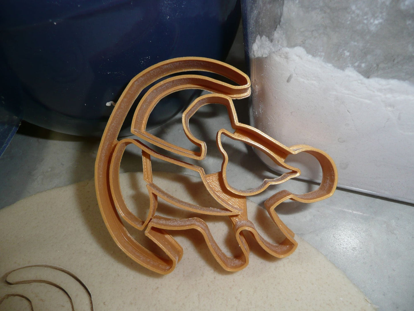 Simba Cub Face And Cave Painting Lion King Set Of 2 Cookie Cutters USA PR1332