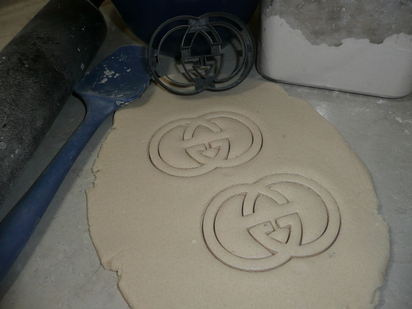 Gucci Luxury Fashion Brand Logo Cookie Cutter USA PR2885