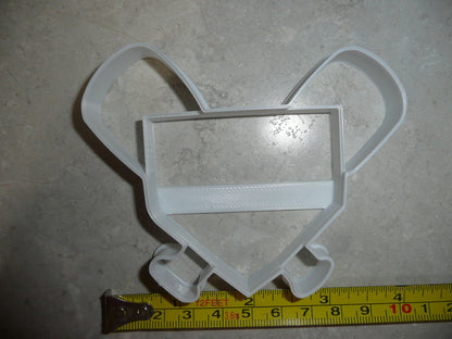 Home Plate Baseball Bat Diamond Base Park Cookie Cutter Made In USA PR2540