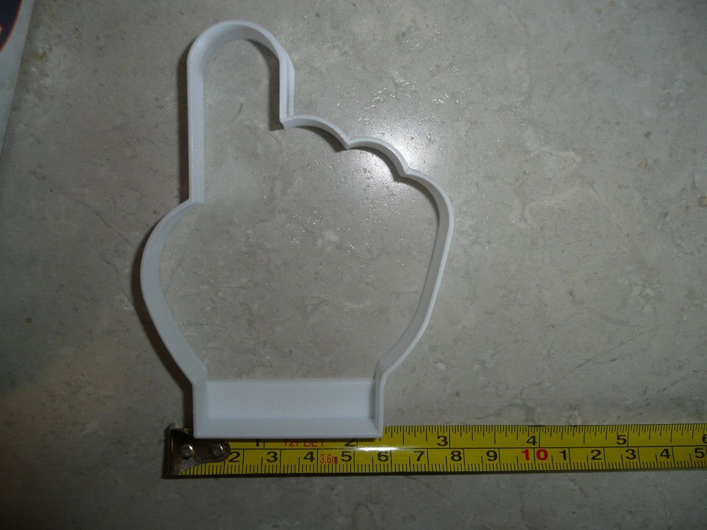 Foam Hand Finger Number 1 One Team Sports Victory Win Cookie Cutter USA PR2861