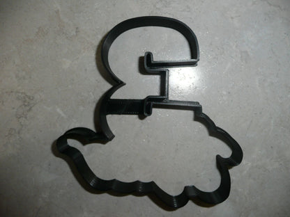 Number Three 3 Outline Fancy Word Birthday Anniversary Cookie Cutter USA PR3003