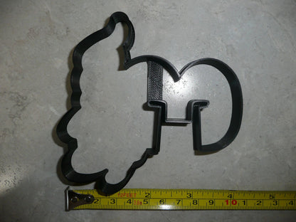 Number Three 3 Outline Fancy Word Birthday Anniversary Cookie Cutter USA PR3003