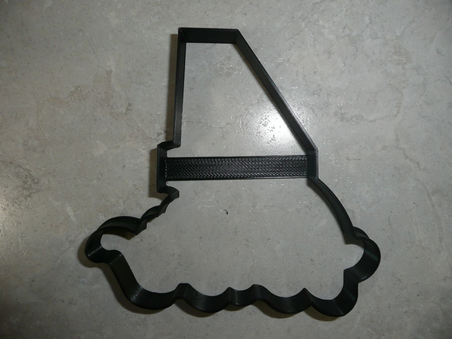 Number Four 4 Outline Fancy Word Birthday Anniversary Cookie Cutter USA PR3004