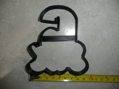 Number Six 6 Outline Fancy Word Birthday Anniversary Cookie Cutter USA PR3006