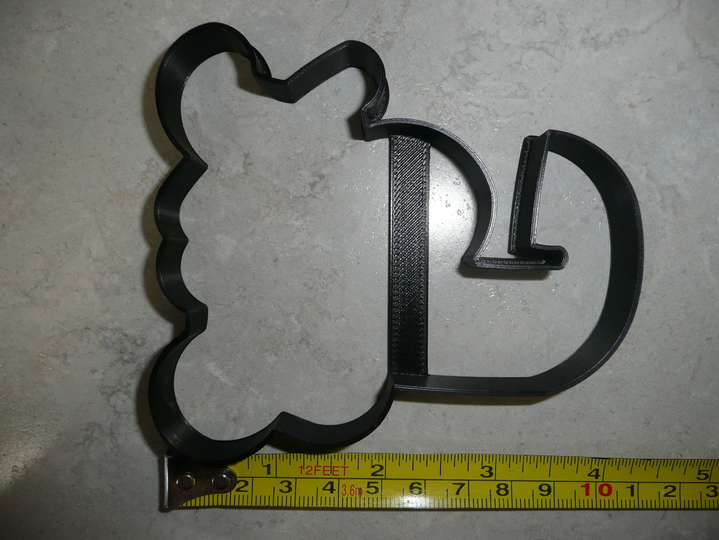 Number Six 6 Outline Fancy Word Birthday Anniversary Cookie Cutter USA PR3006