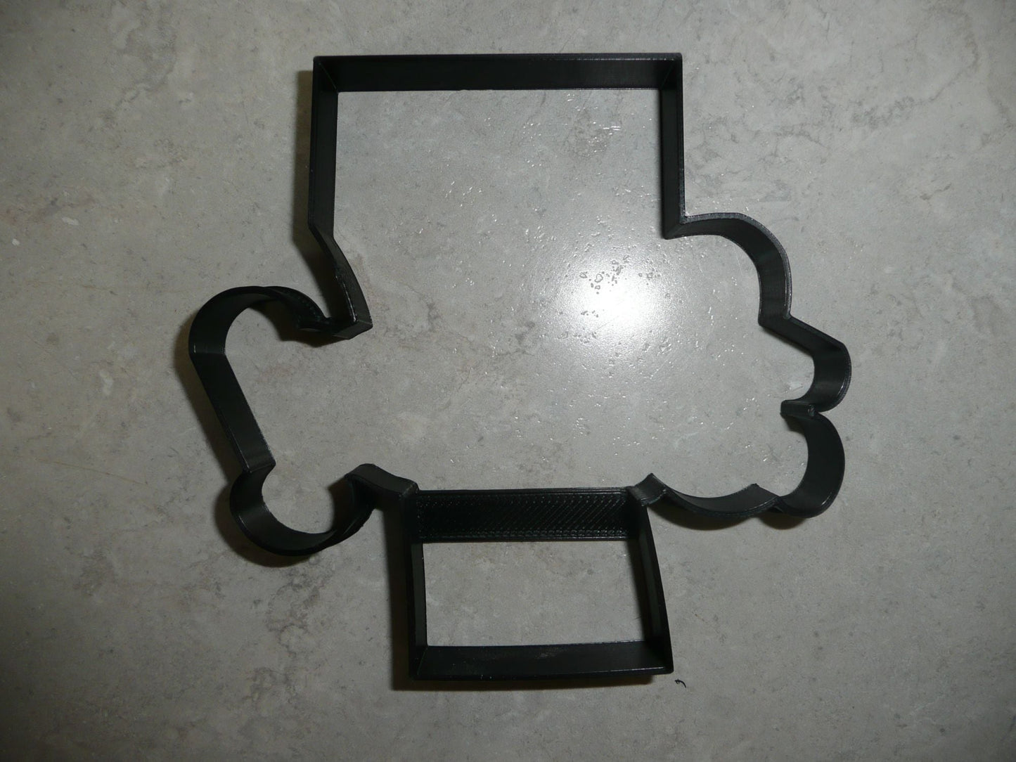 Number Seven 7 Outline Fancy Word Birthday Anniversary Cookie Cutter USA PR3007