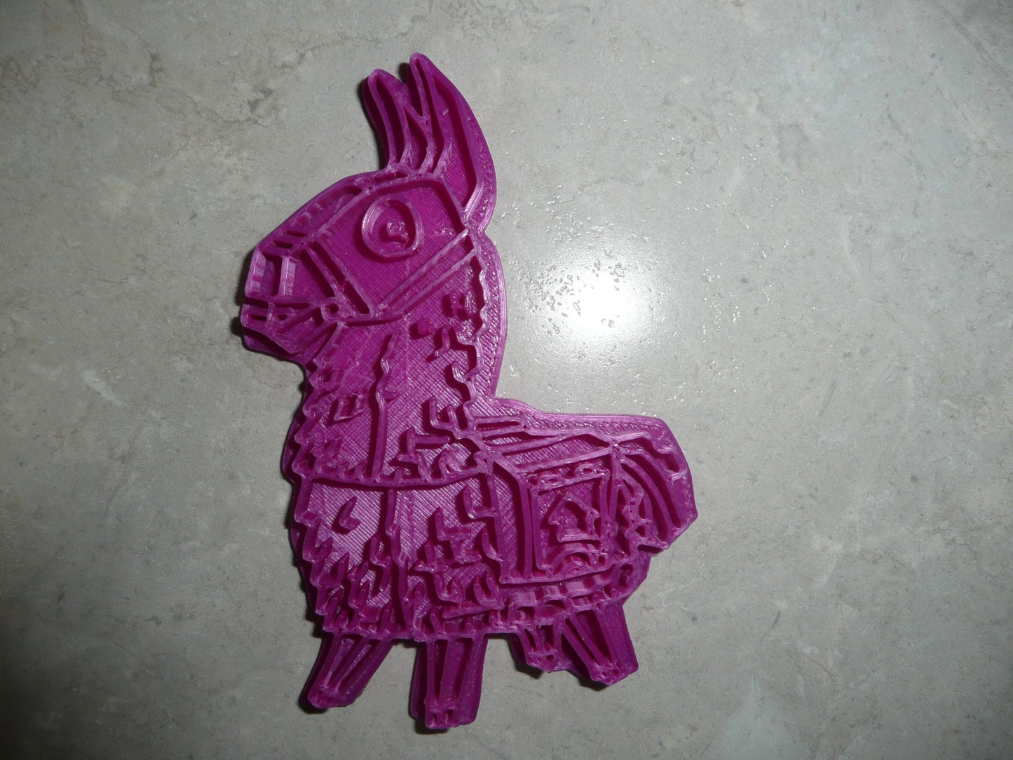 Llama Donkey Fortnite Video Game Cookie Stamp Embosser USA PR2846