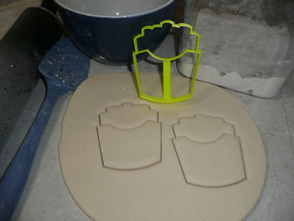 Fast Food Drive Thru Restaurant Foods Set Of 6 Cookie Cutters USA PR1362