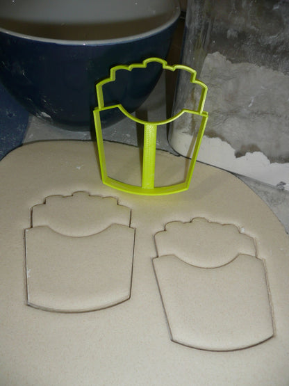 Fast Food Drive Thru Restaurant Foods Set Of 6 Cookie Cutters USA PR1362