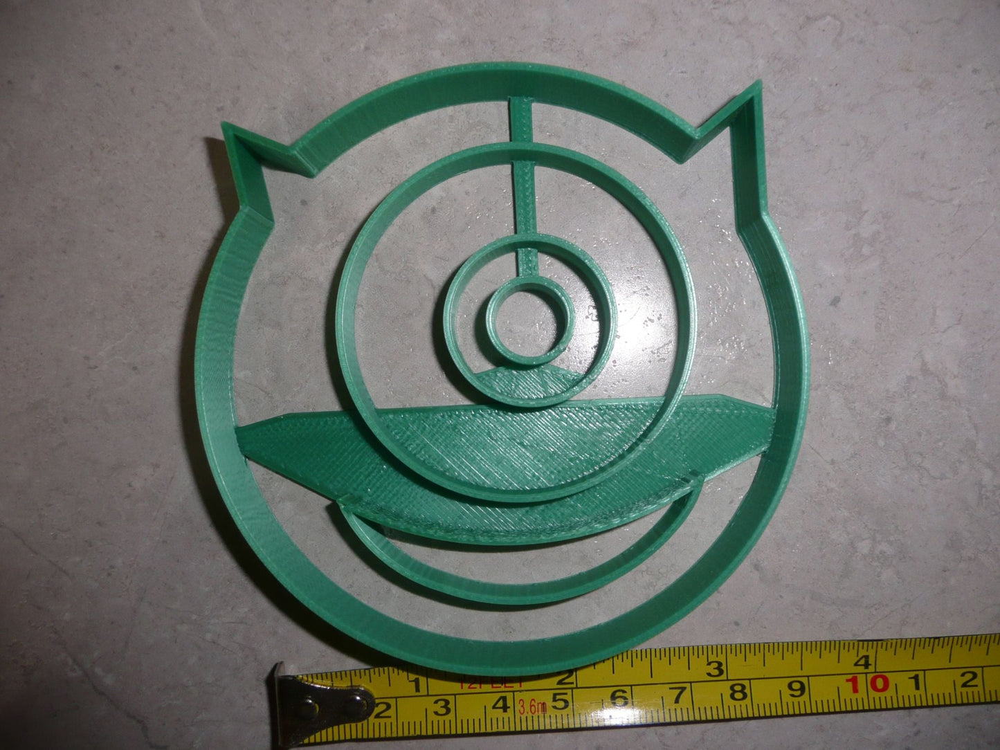 Mike Detailed Face Monsters Inc Kids Movie Cookie Cutter Made In USA PR2921