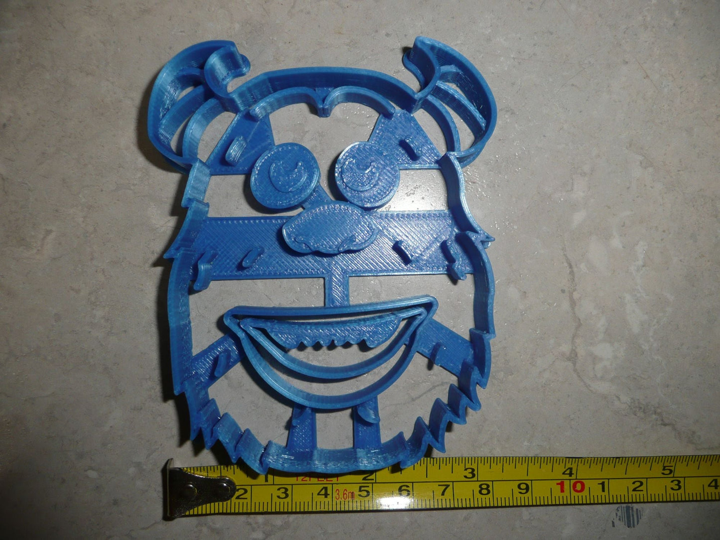 Sulley Sully Detailed Face Monsters Inc Movie Cookie Cutter Made In USA PR2922