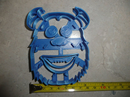 Sulley Sully Detailed Face Monsters Inc Movie Cookie Cutter Made In USA PR2922