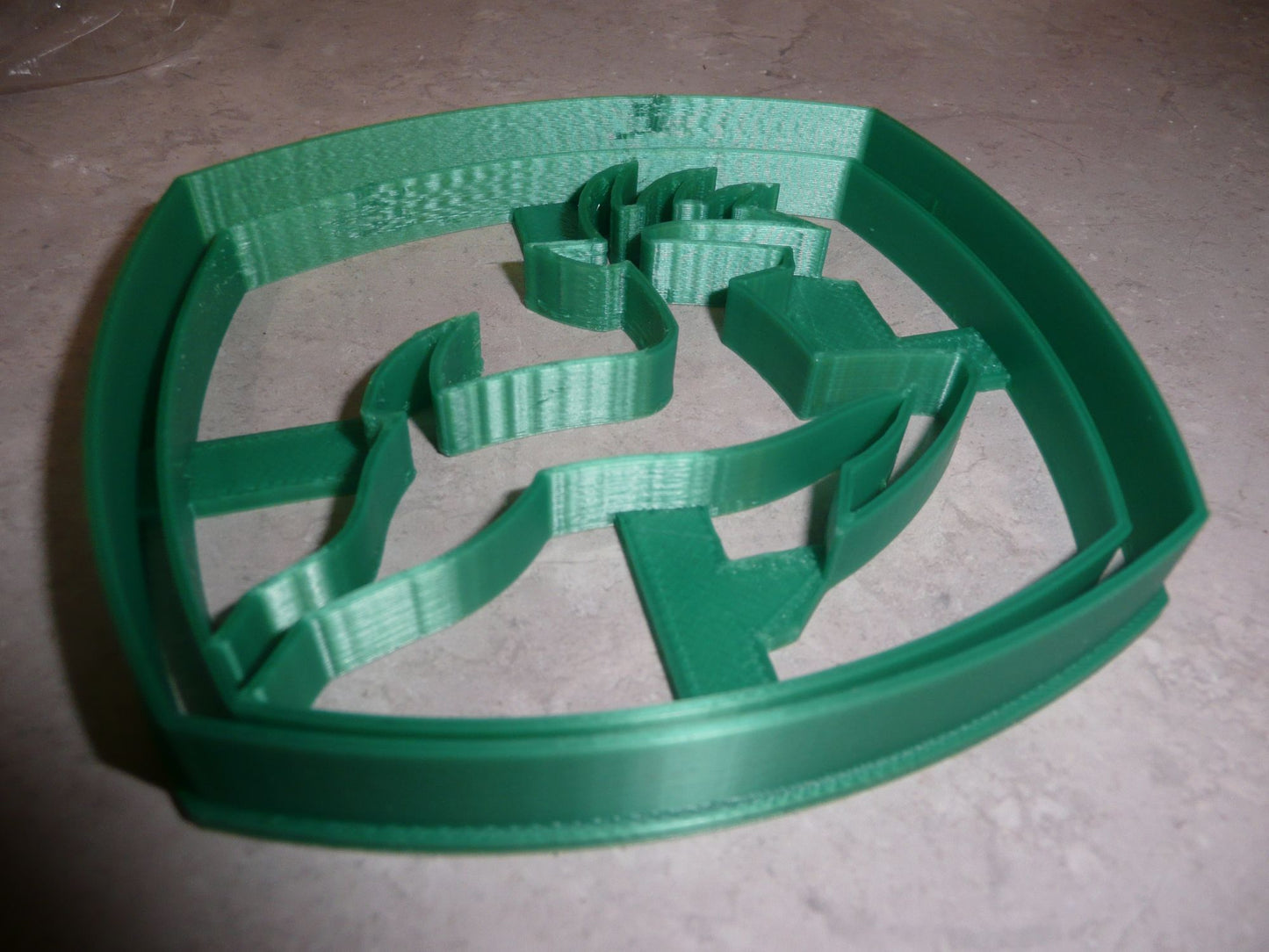 John Deere Logo Farm Tractor Heavy Equipment Cookie Cutter USA PR2990