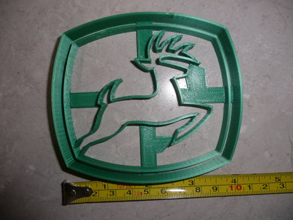 John Deere Logo Farm Tractor Heavy Equipment Cookie Cutter USA PR2990